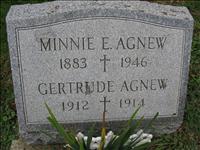 Agnew, Minnie E. and Gertrude